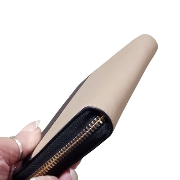 Kate Spade♠️NEW Toasted Hazelnut Madison Full Size Zip Wallet $239 - Picture 9 of 10